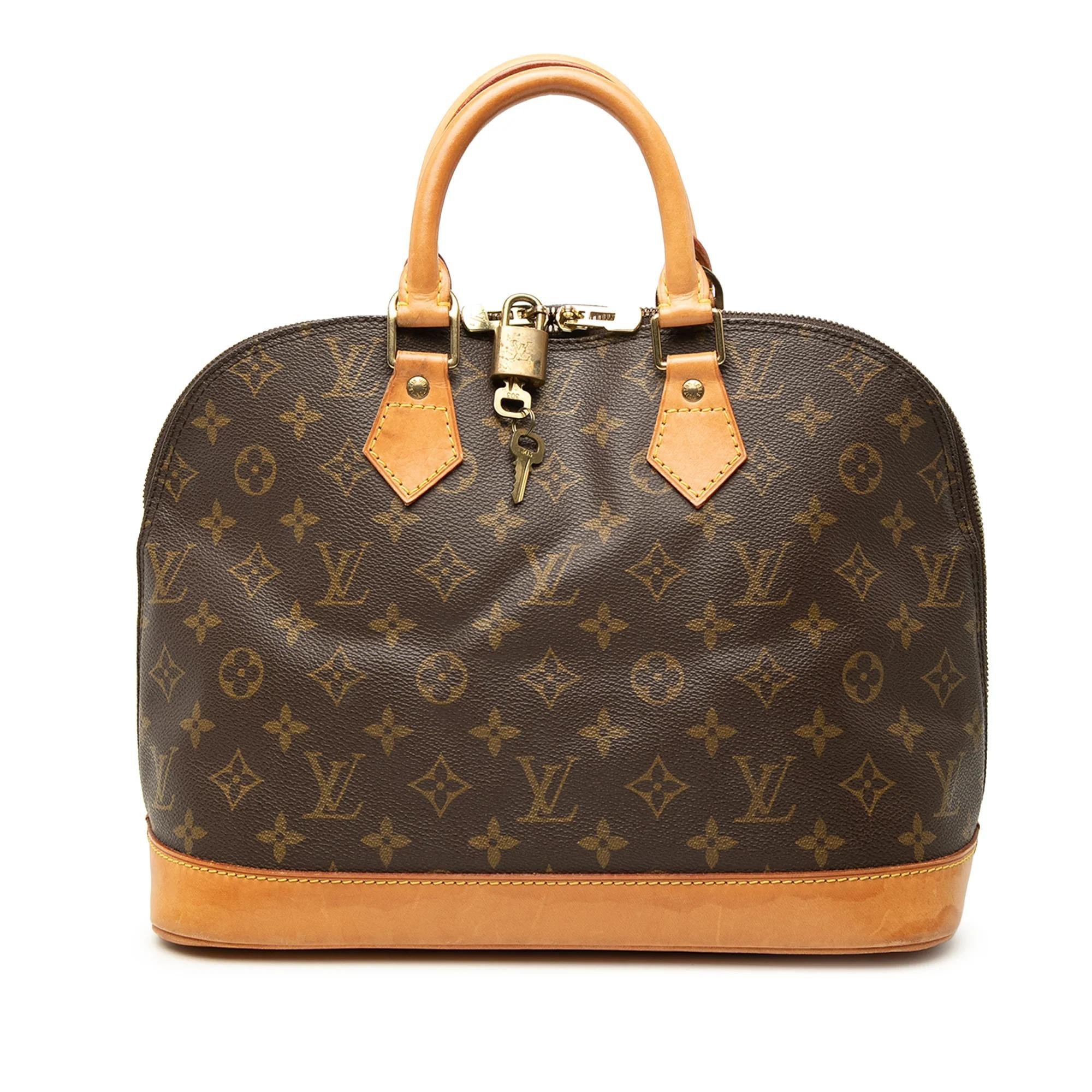 Alma leather handbag