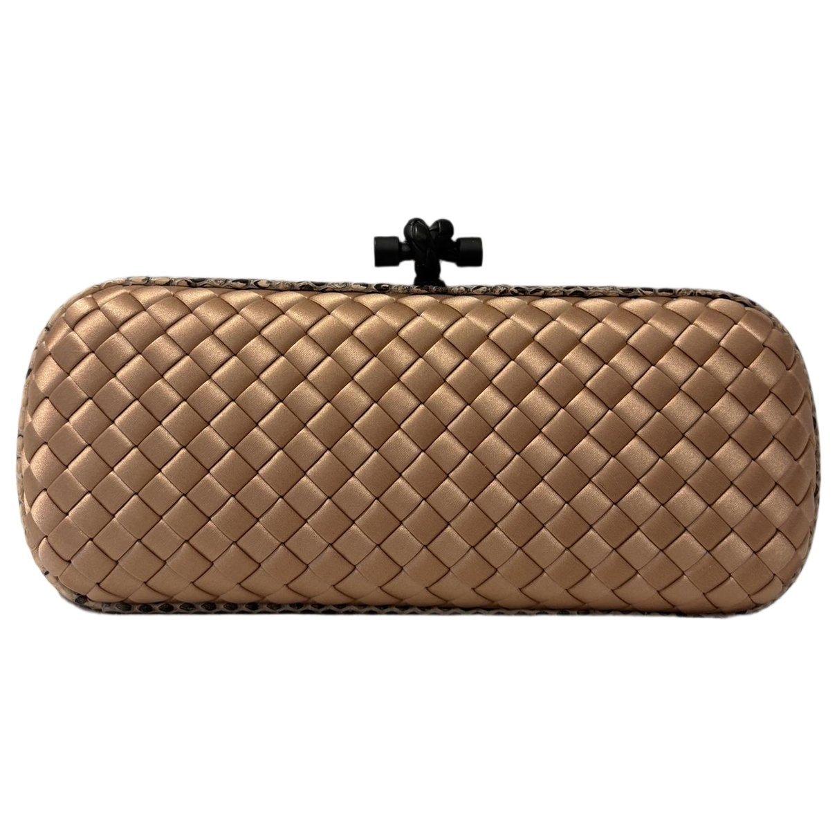 Silk clutch bag