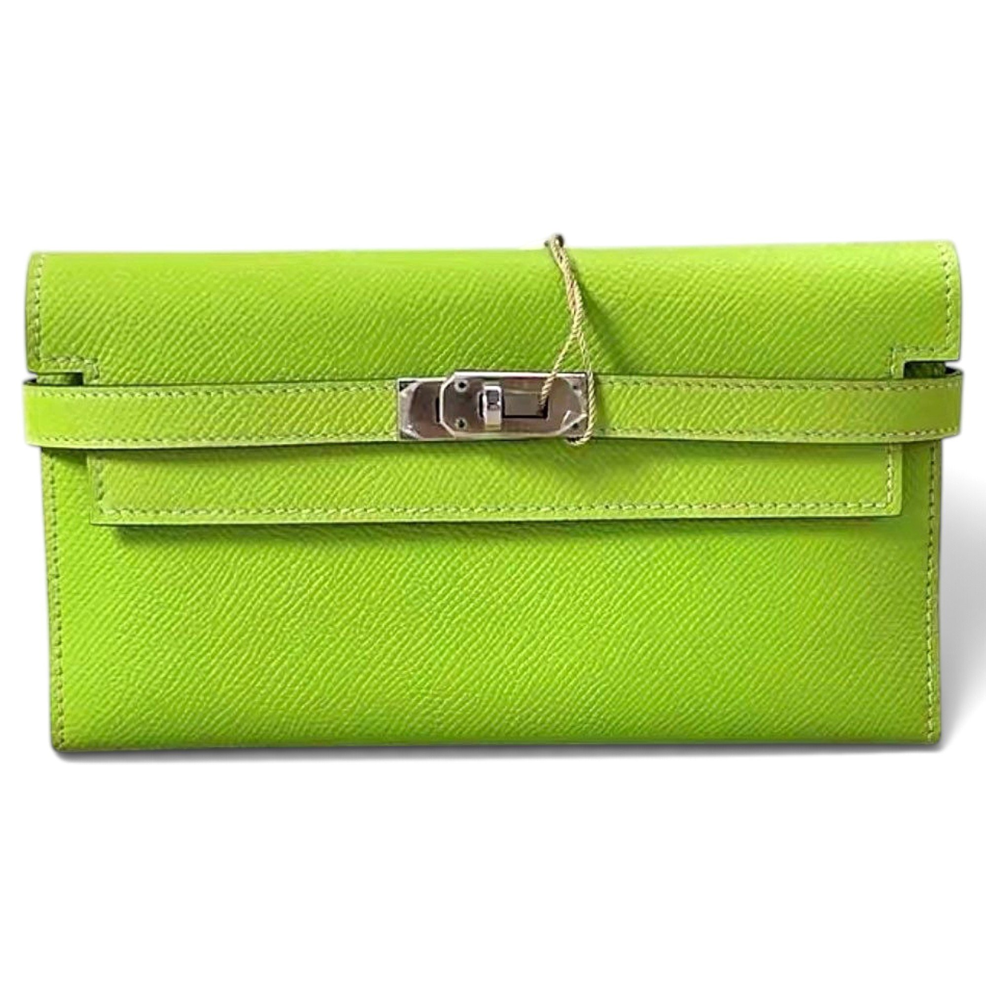 Kelly to go leather clutch bag