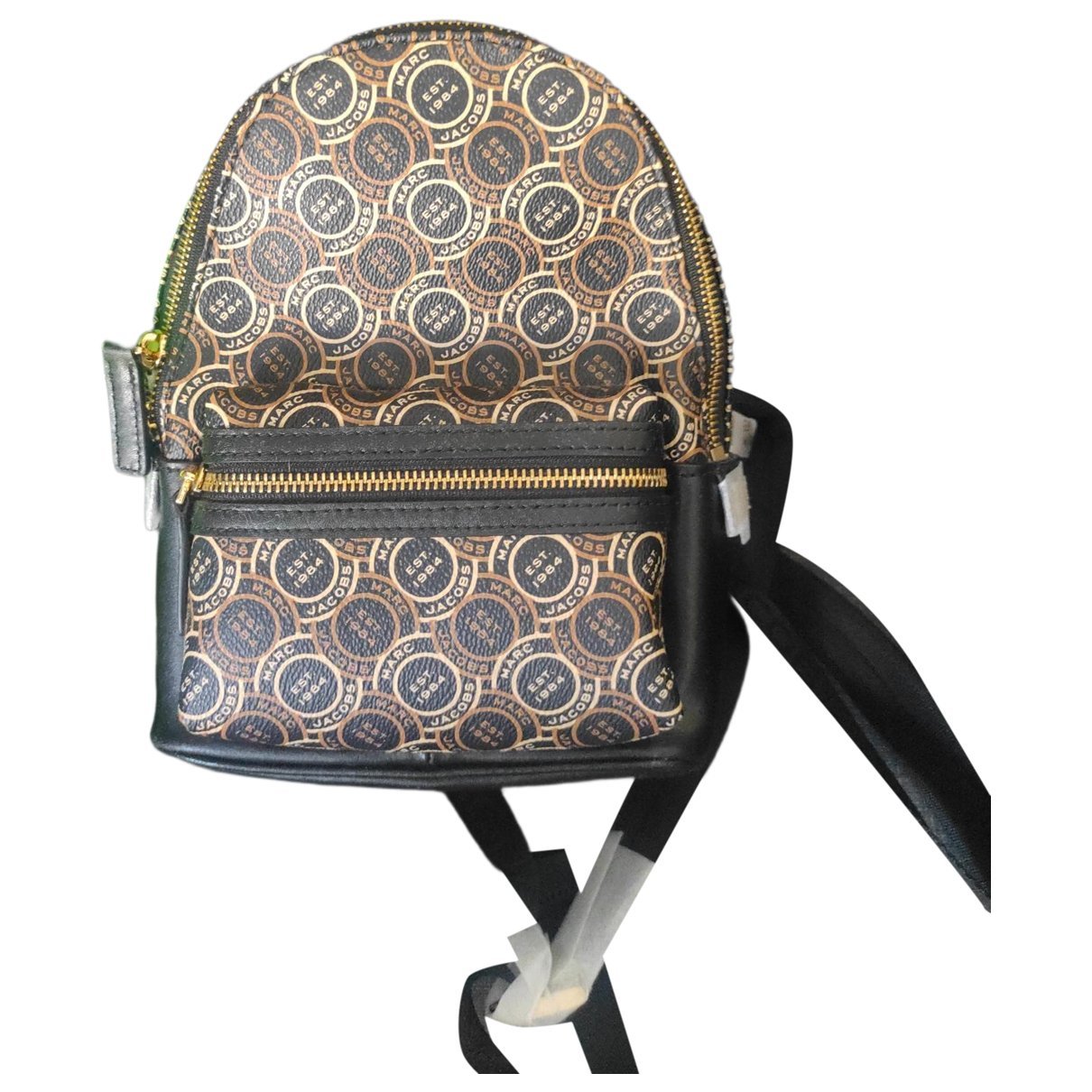 Leather backpack