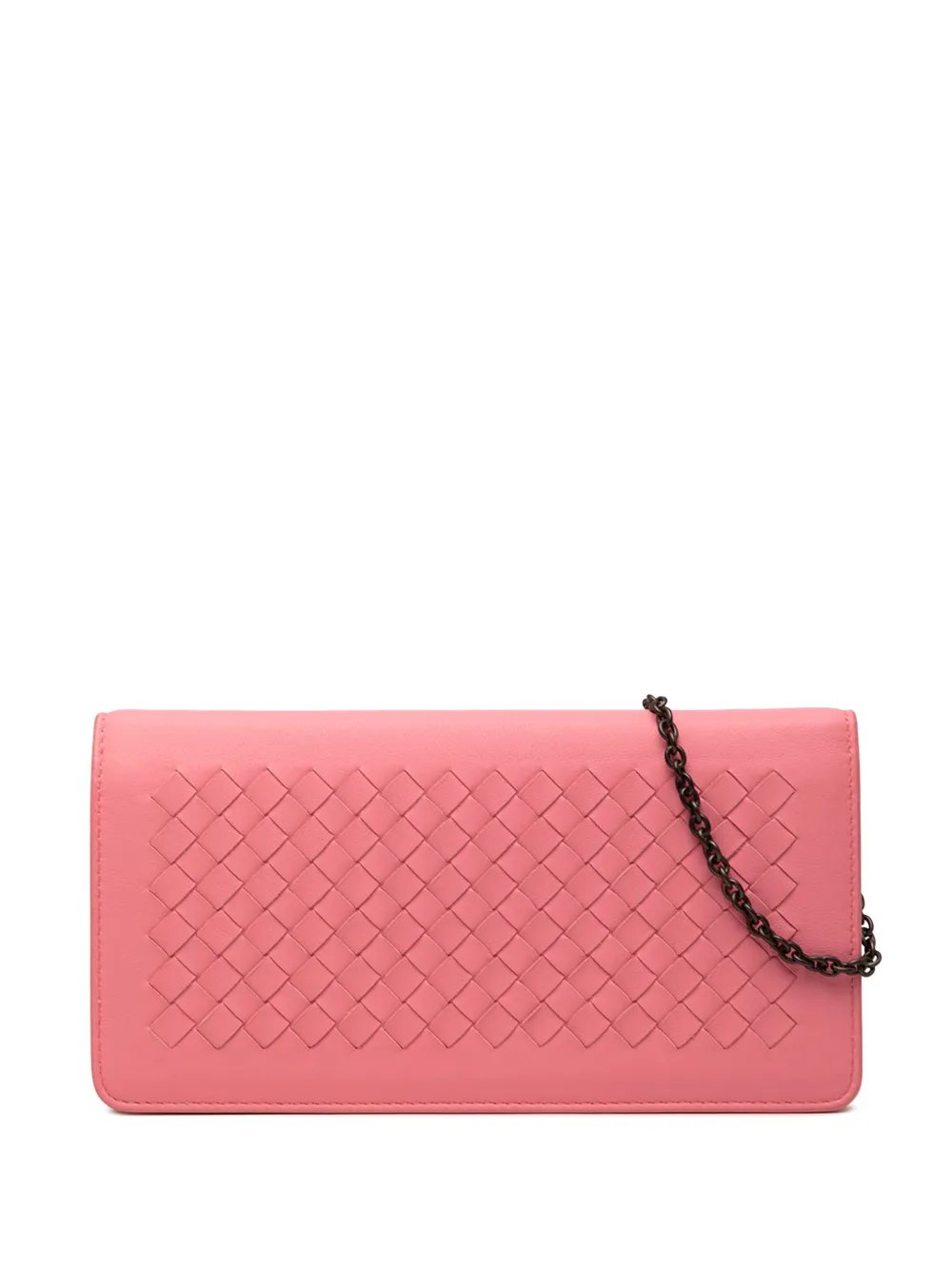 2012-2026 Nappa Intrecciato Continental Wallet on Chain crossbody bag