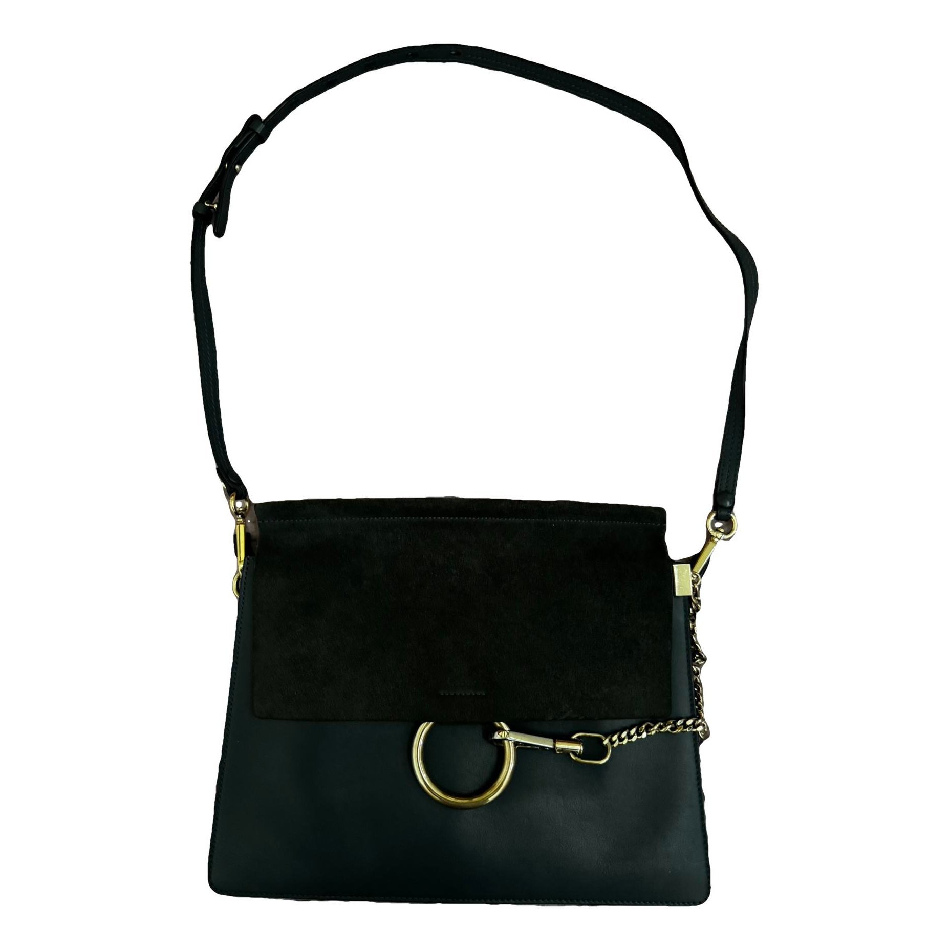 Faye leather crossbody bag