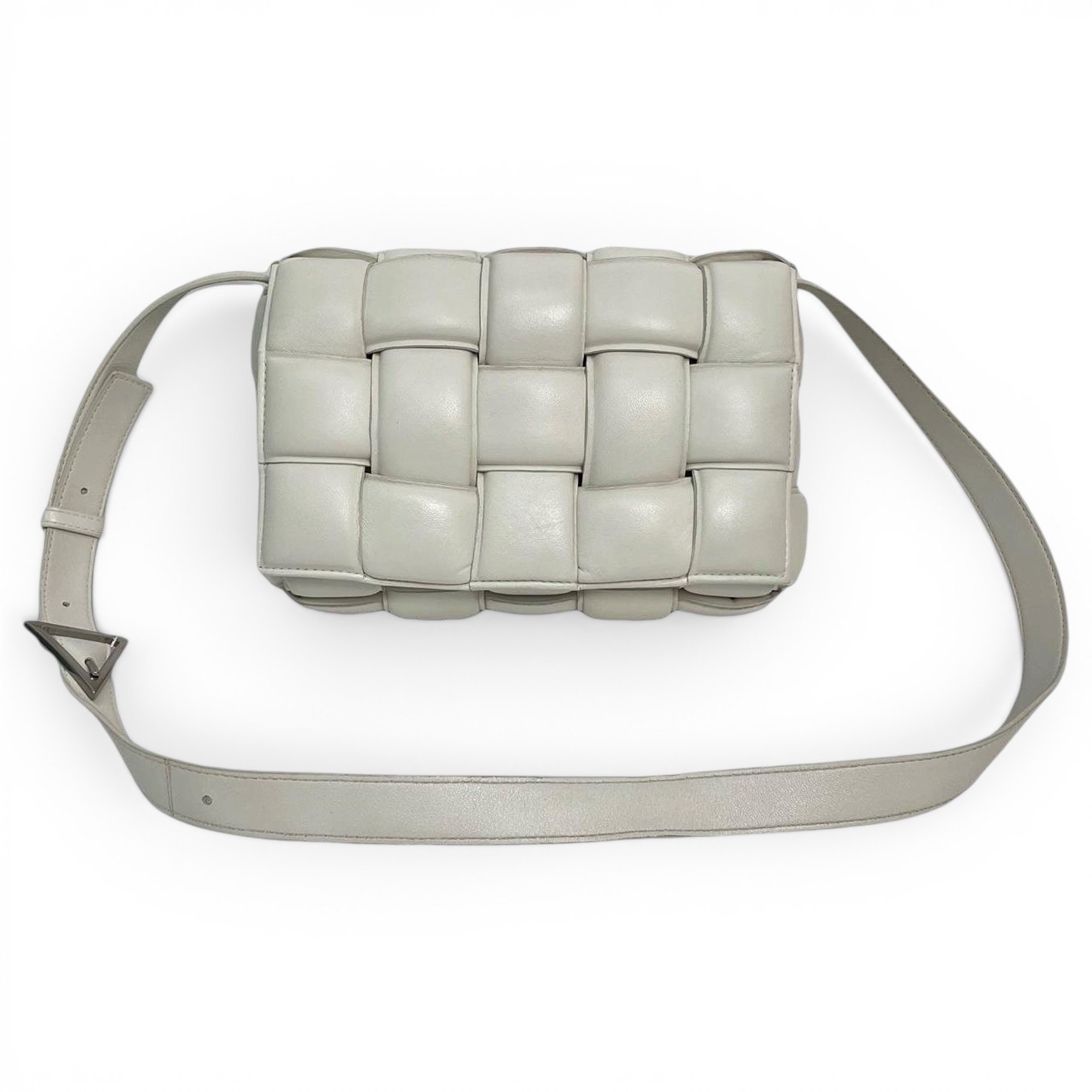 Cassette Padded leather handbag