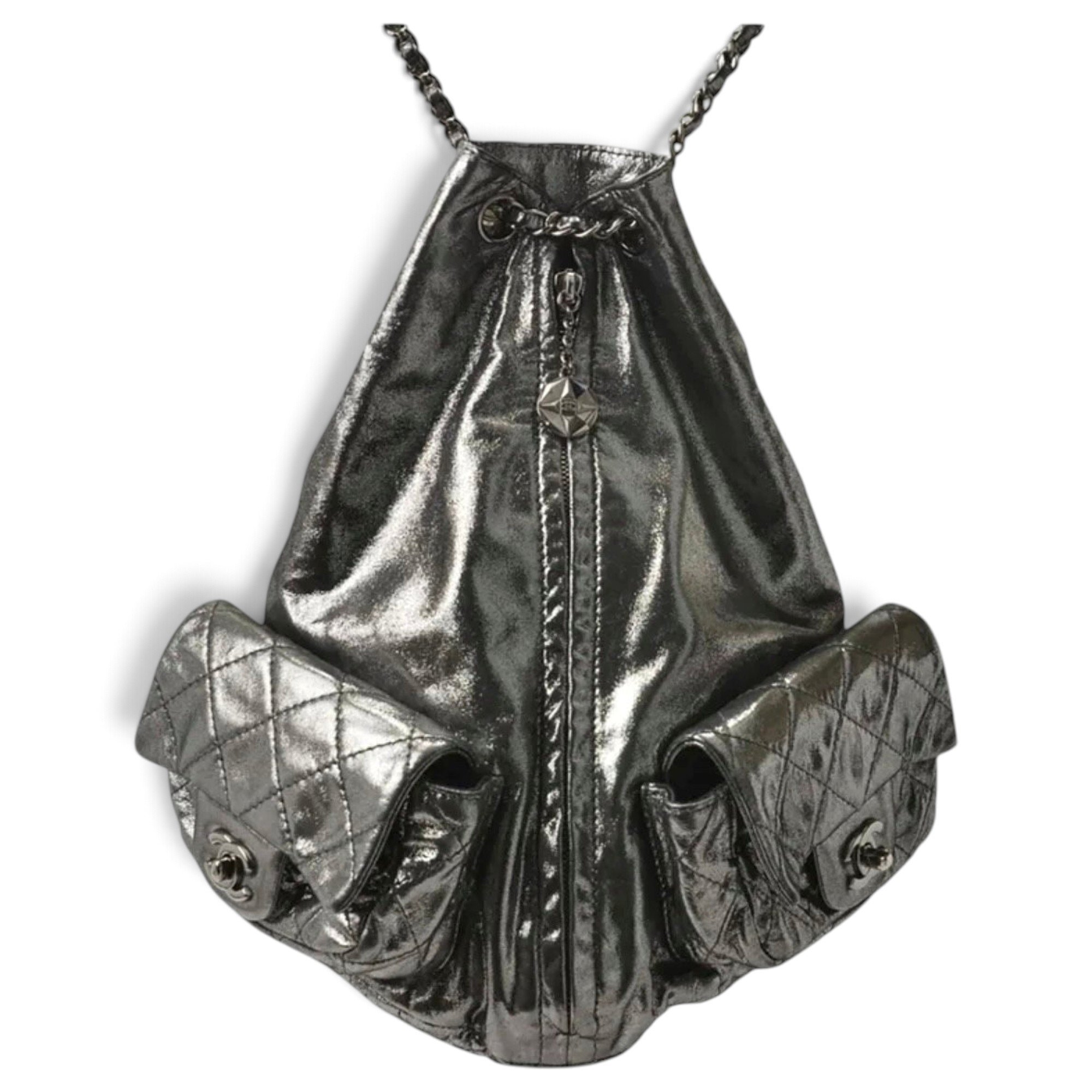 Timeless/Classique Chain leather backpack