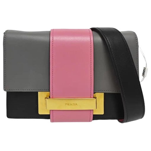Plexi Bag leather crossbody bag