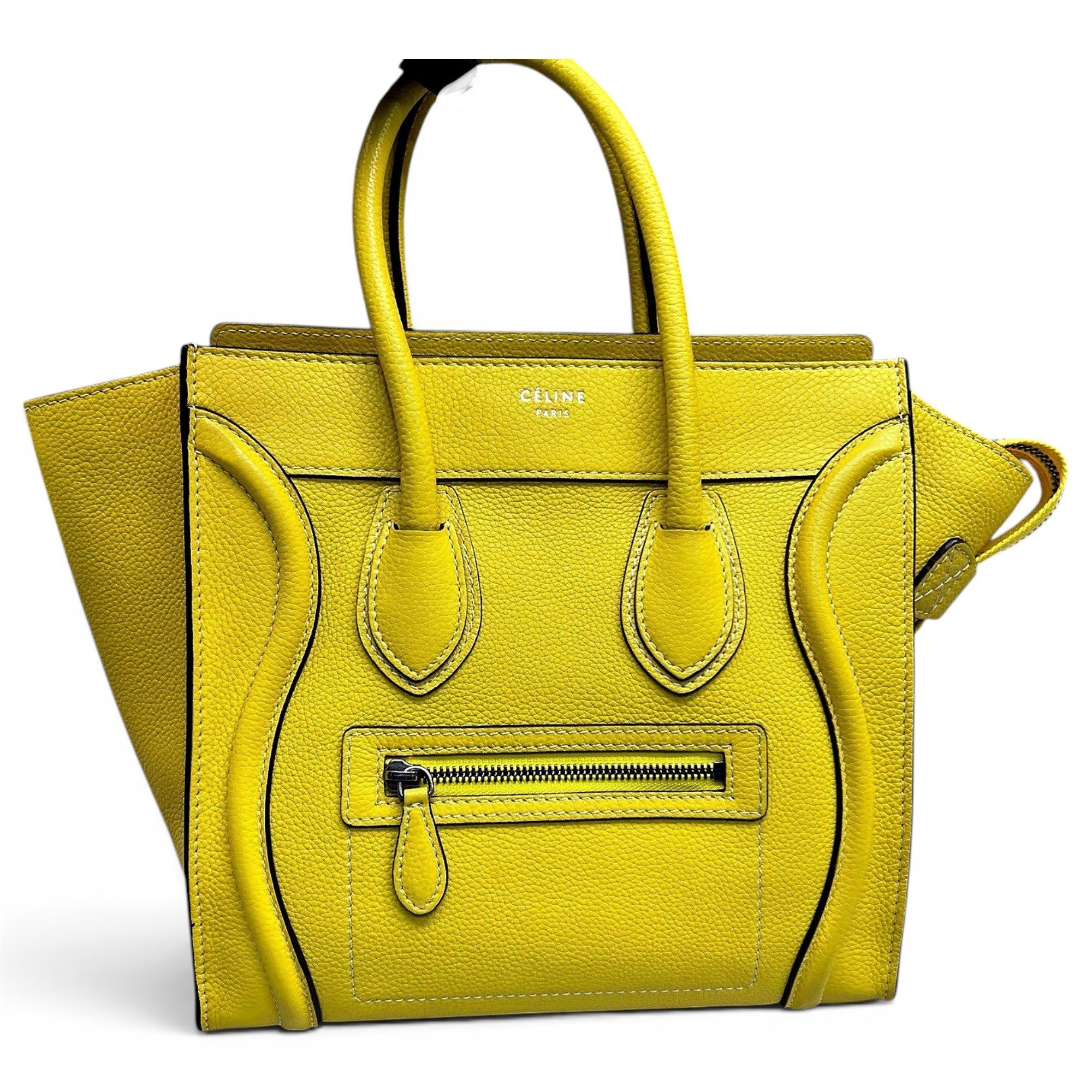 Luggage leather handbag