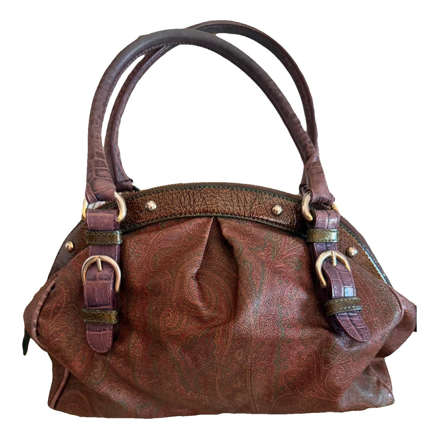 Leather handbag