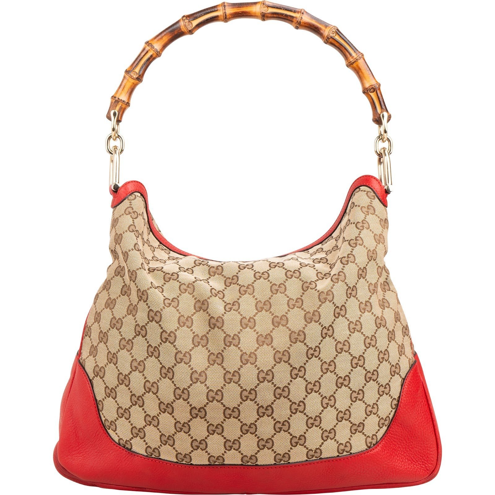 Bamboo Top Handle leather handbag