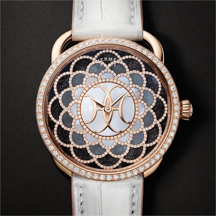 Sans Coloris Arceau H Deco Watch, Medium Model, 34 MM