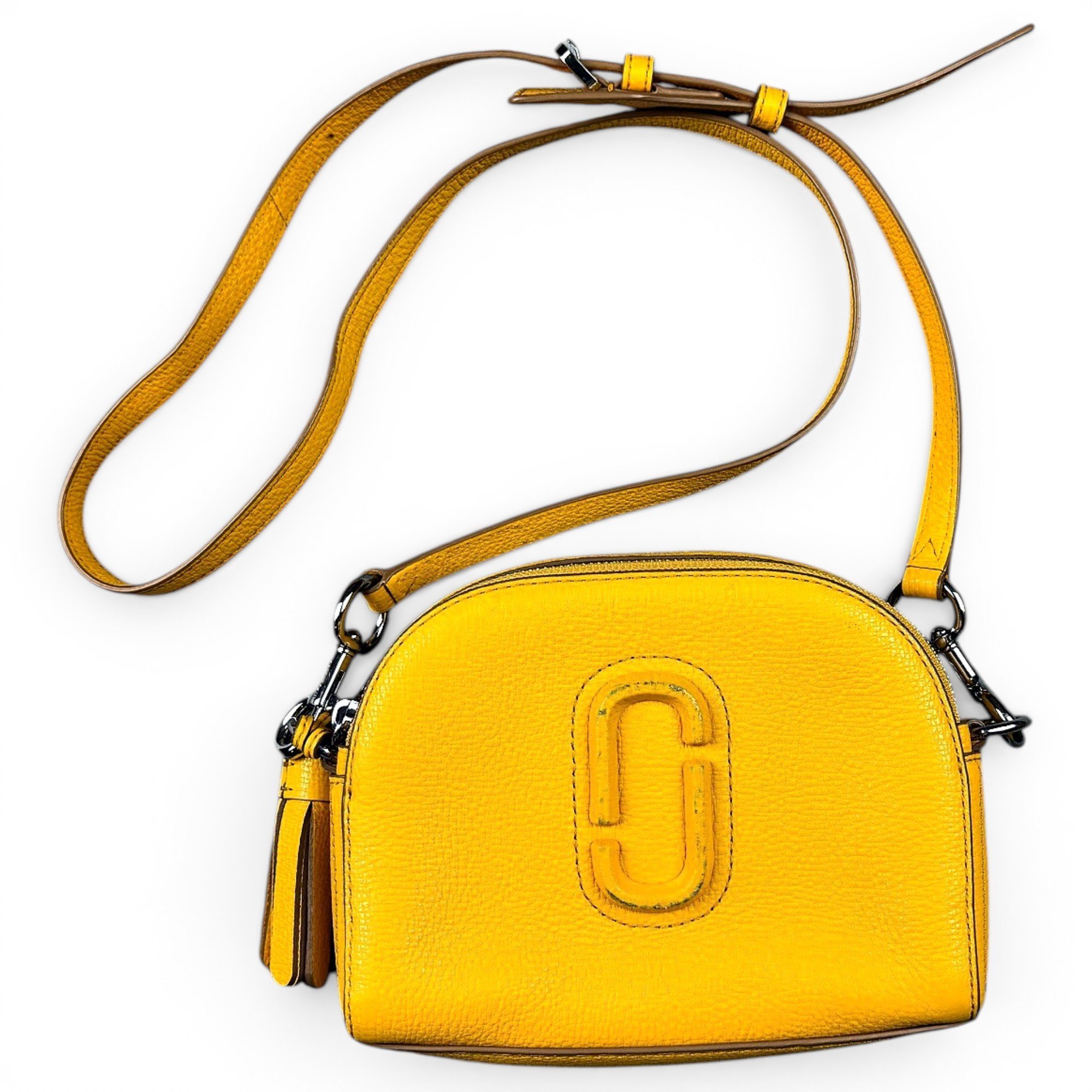 Snapshot leather crossbody bag