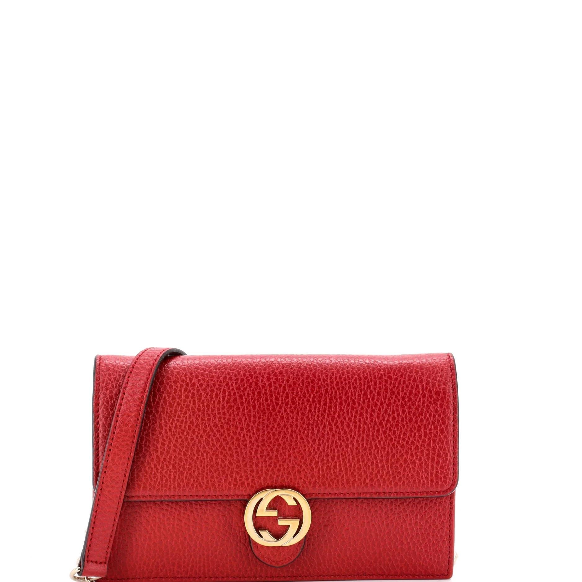 Leather crossbody bag