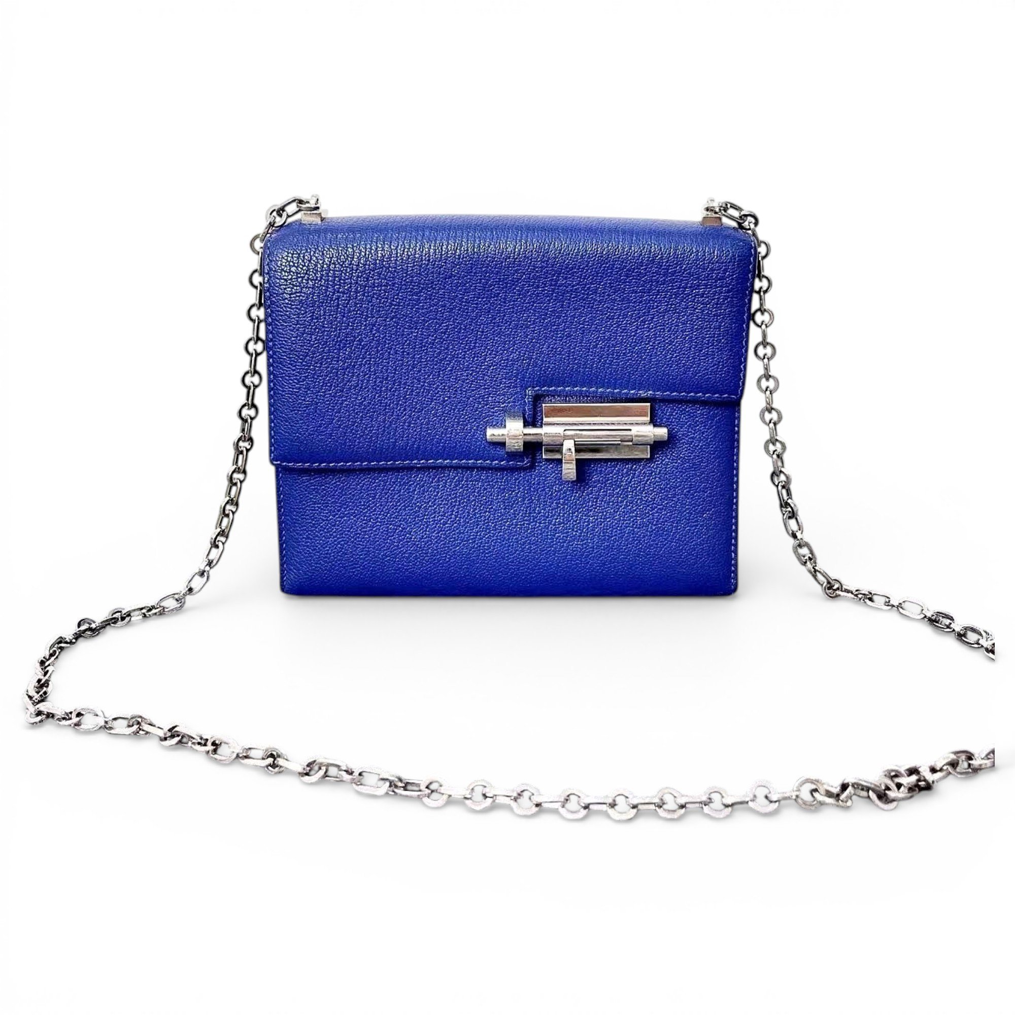 Verrou leather handbag