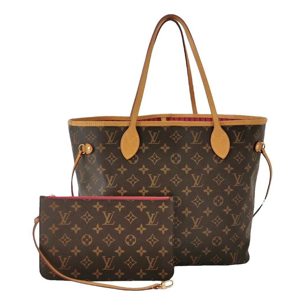 Neverfull leather tote