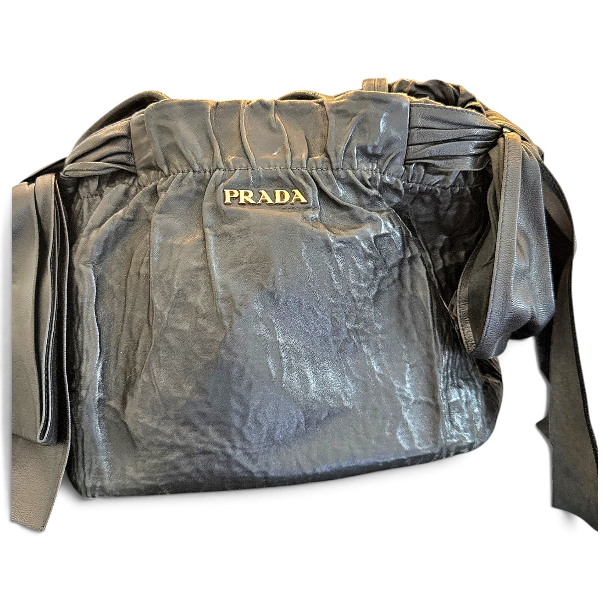 Leather tote