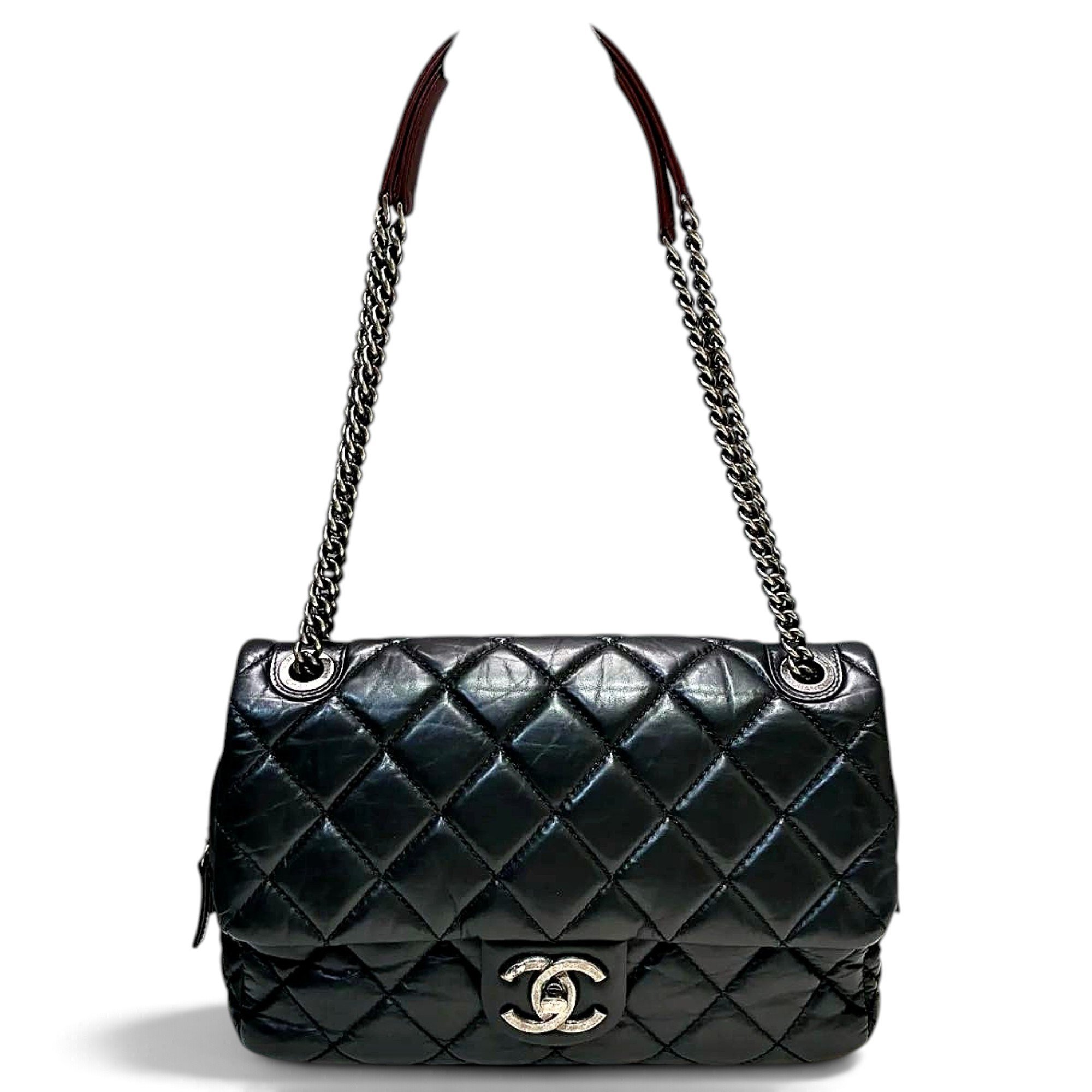 Leather handbag