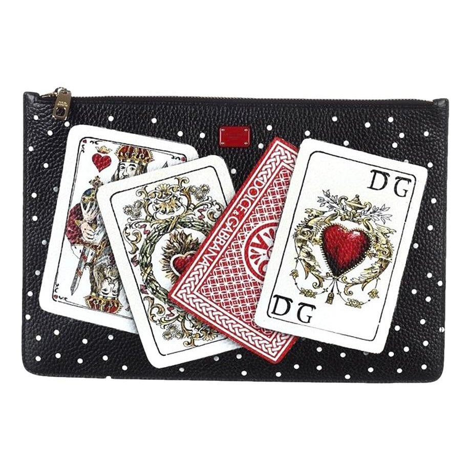 Dolce & Gabbana Leather clutch bag