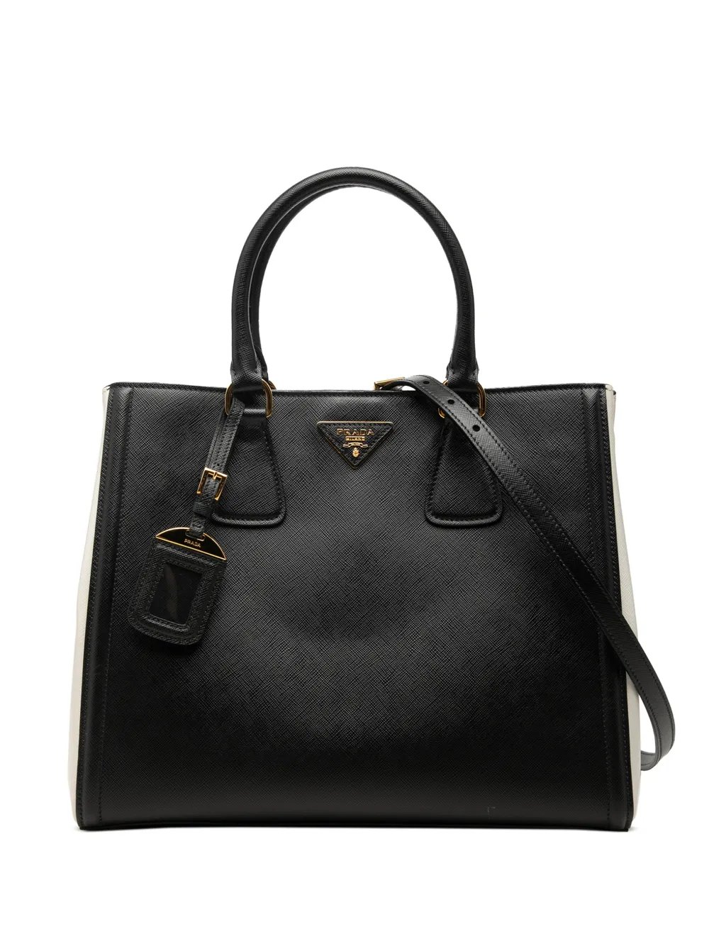 2013-2026 Medium Bicolor Saffiano Lux Galleria satchel