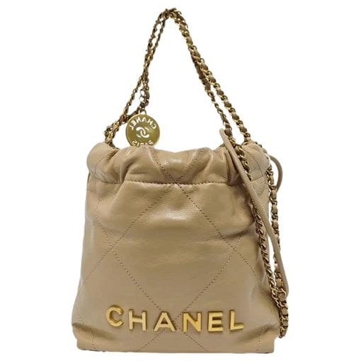 Chanel 22 leather mini bag