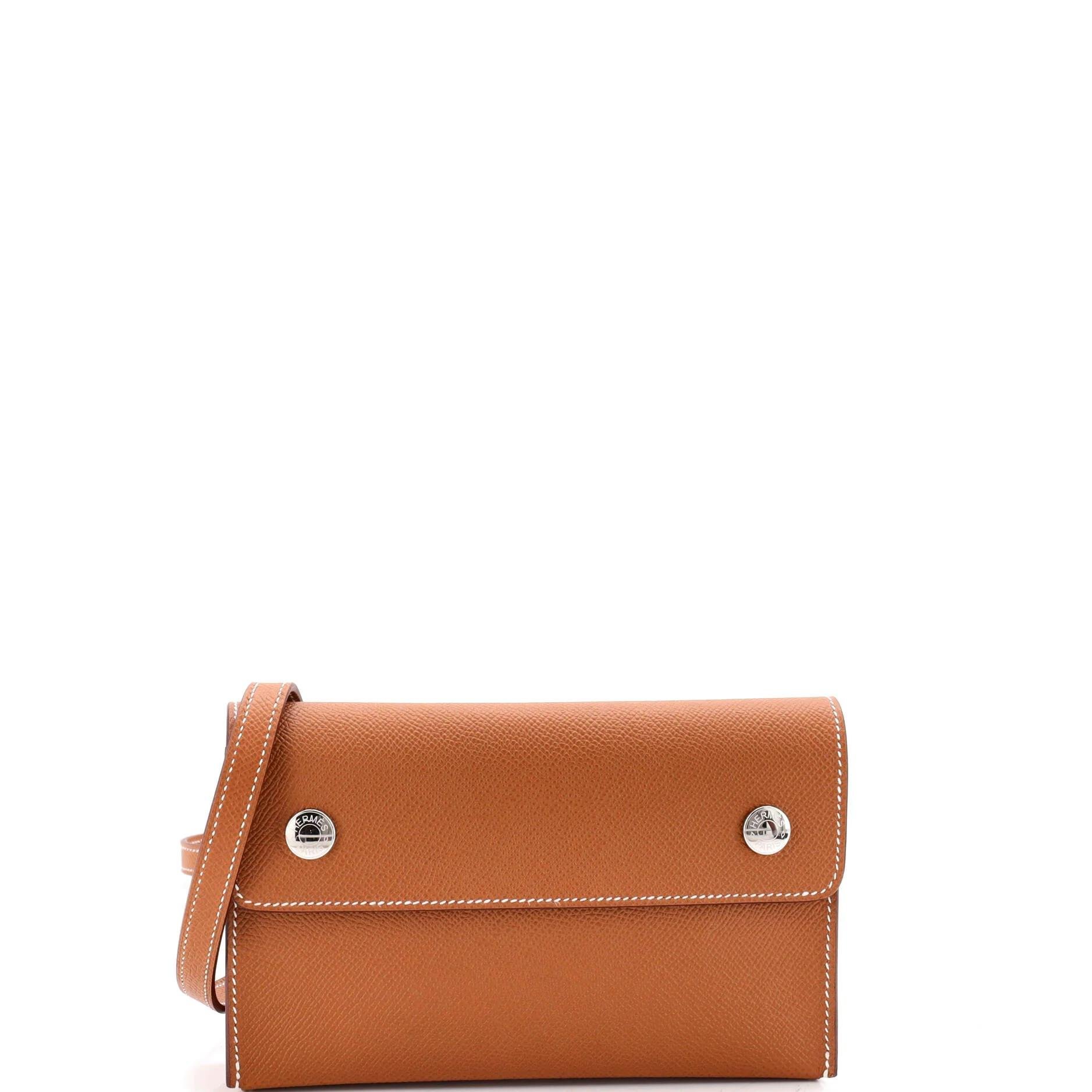 Leather crossbody bag