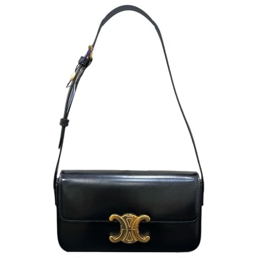 Triomphe leather handbag