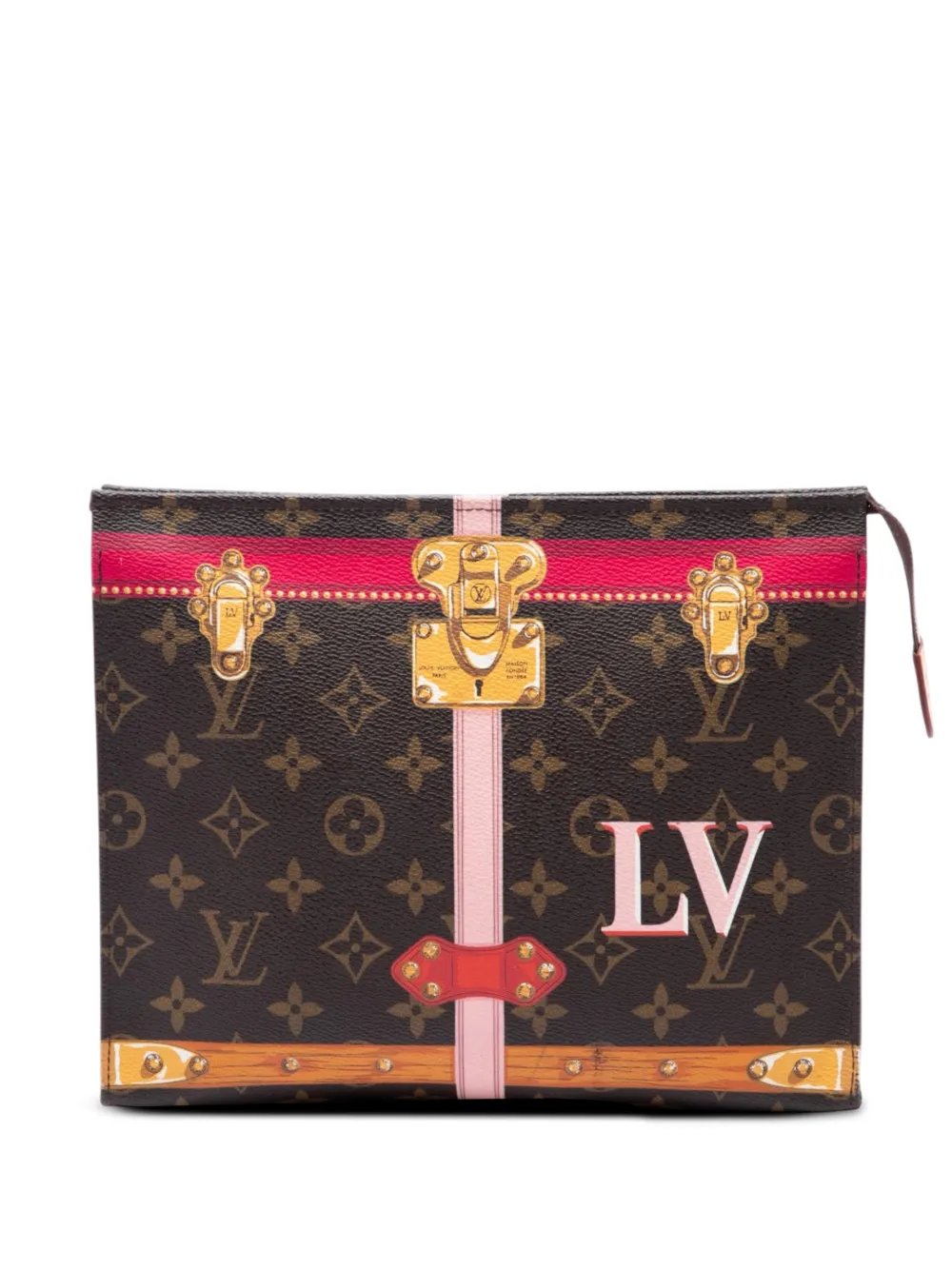 2018 Monogram Summer Trunks Toiletry Pouch 26 clutch bag