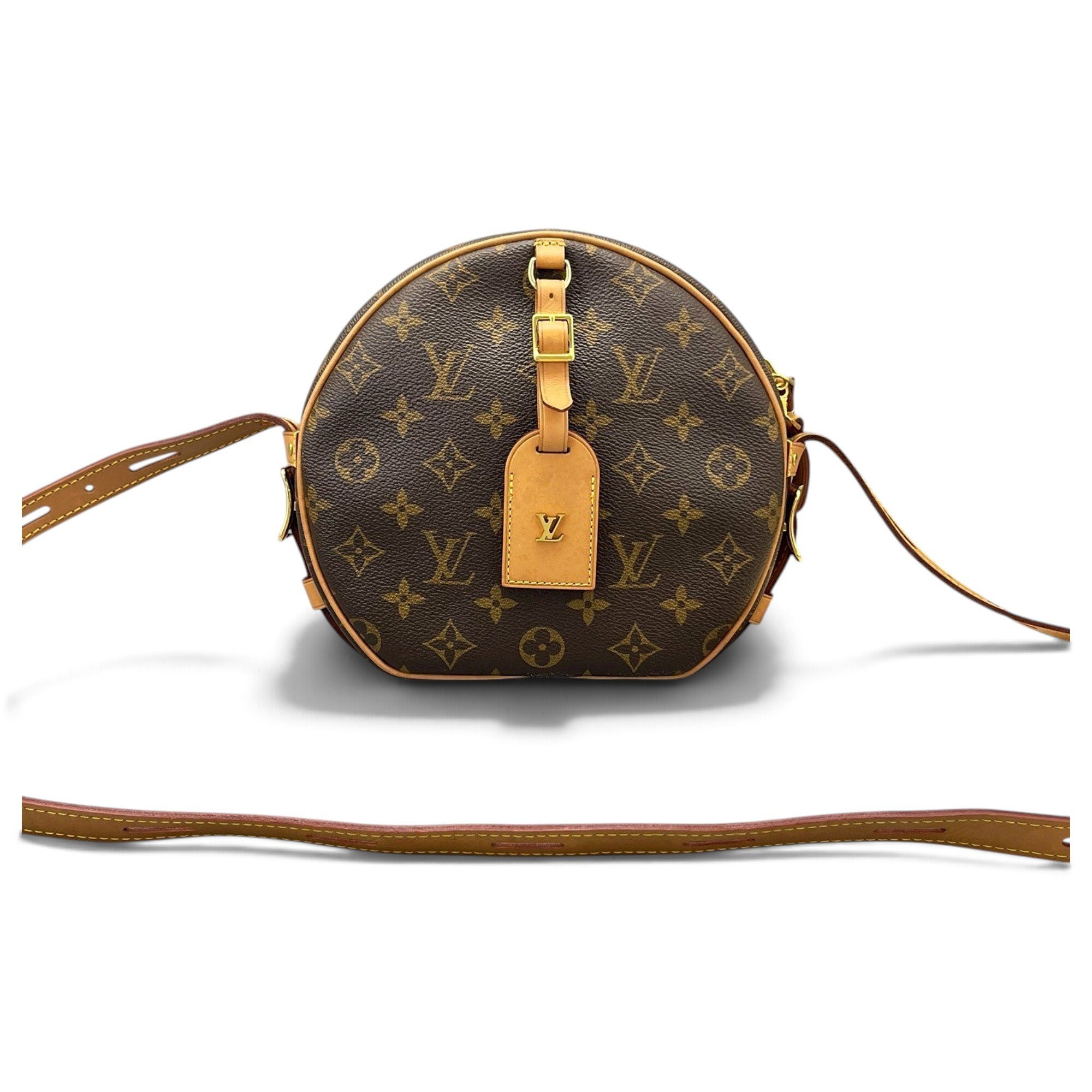 Boîte chapeau souple leather handbag
