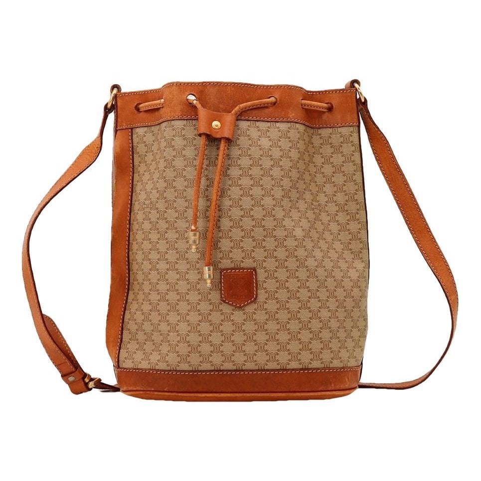 Triomphe leather handbag