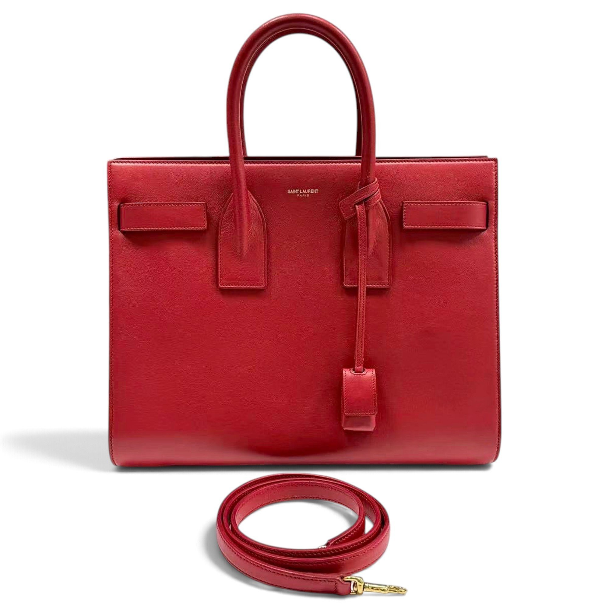 Sac de Jour leather tote