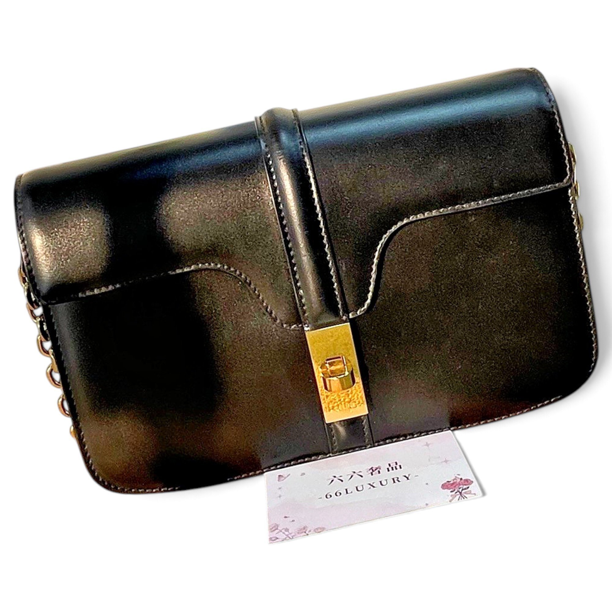 Sac 16 leather handbag
