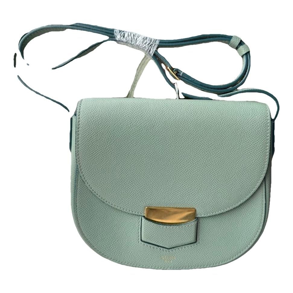 Trotteur leather crossbody bag