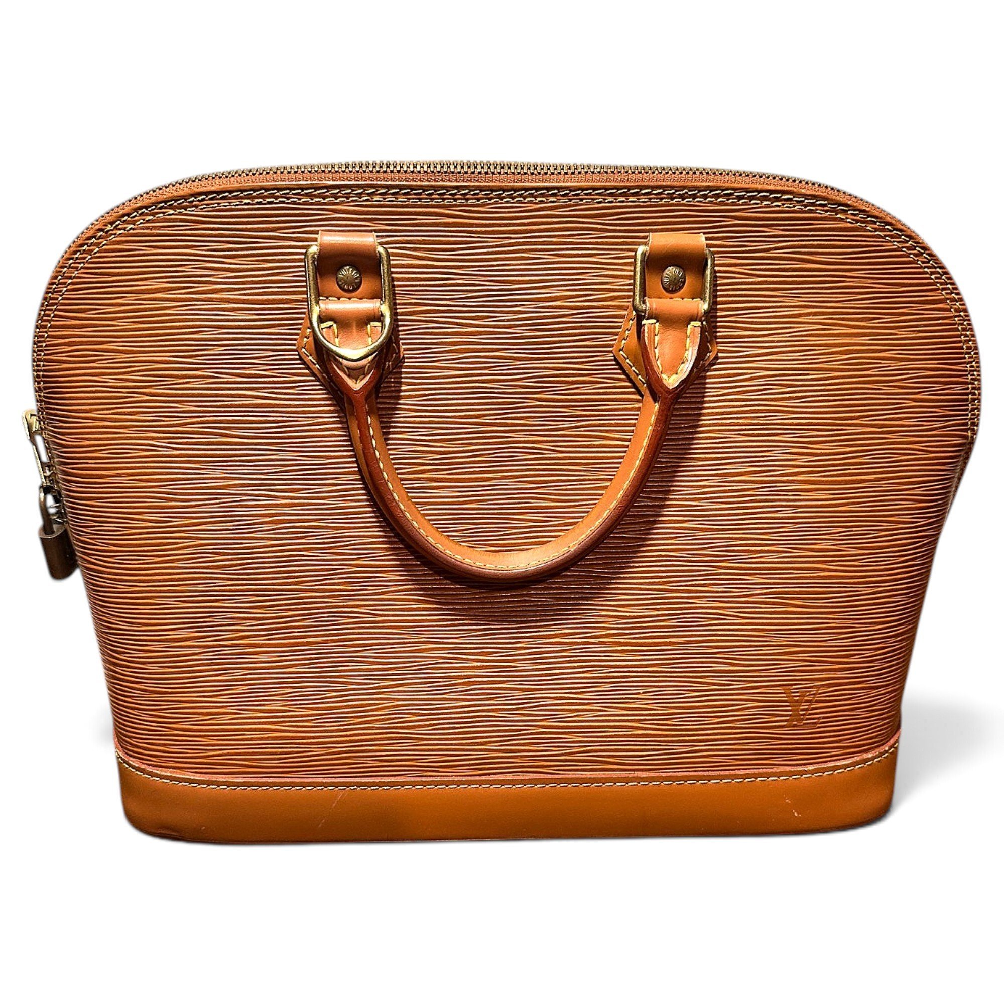 Alma leather handbag