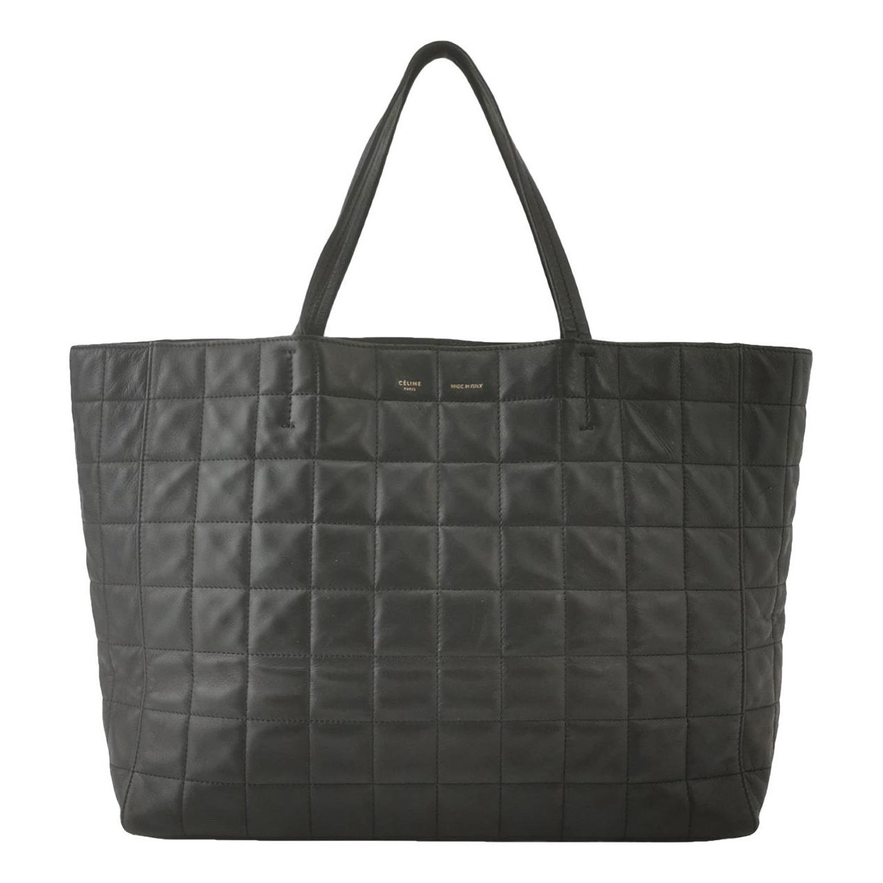 Leather tote