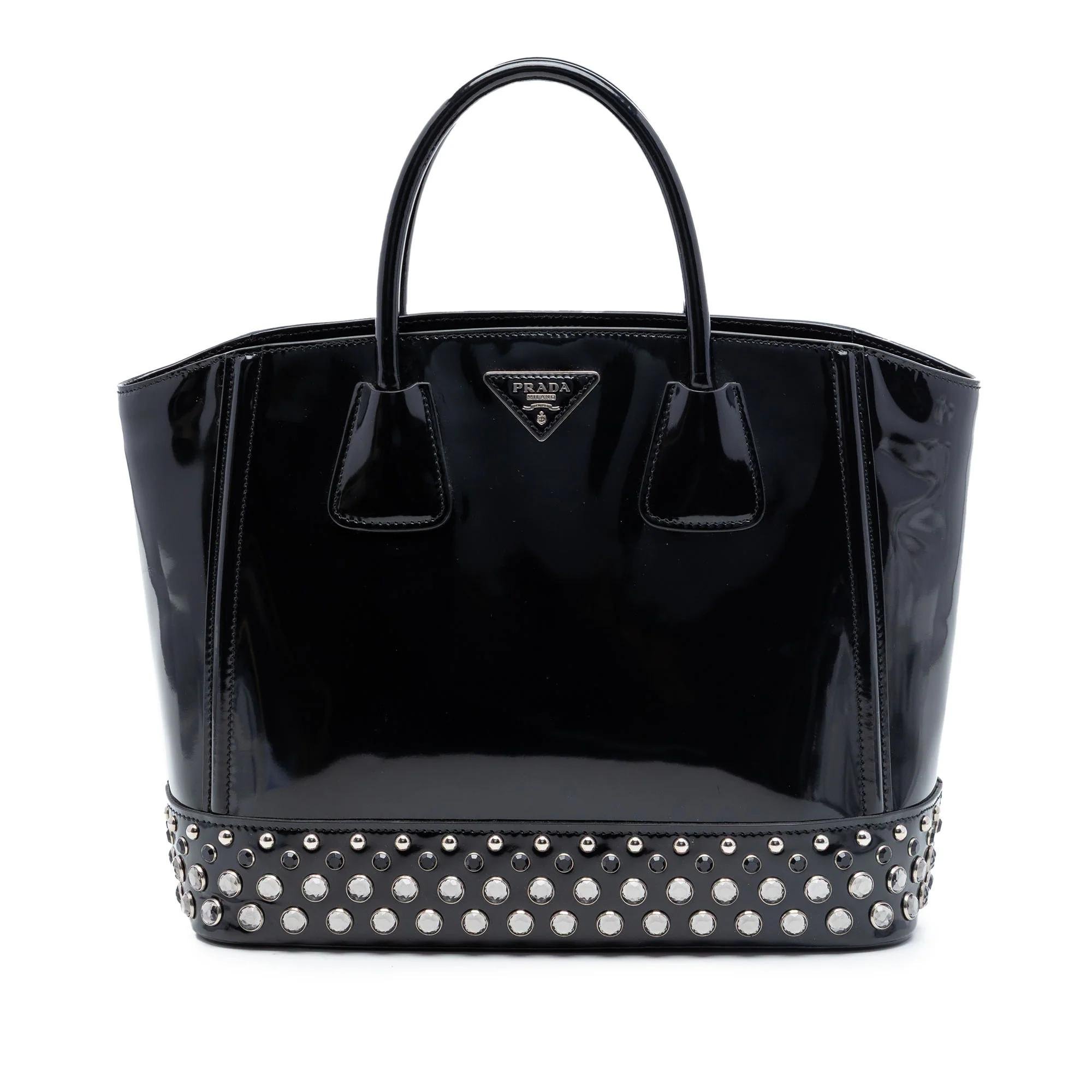 Leather tote
