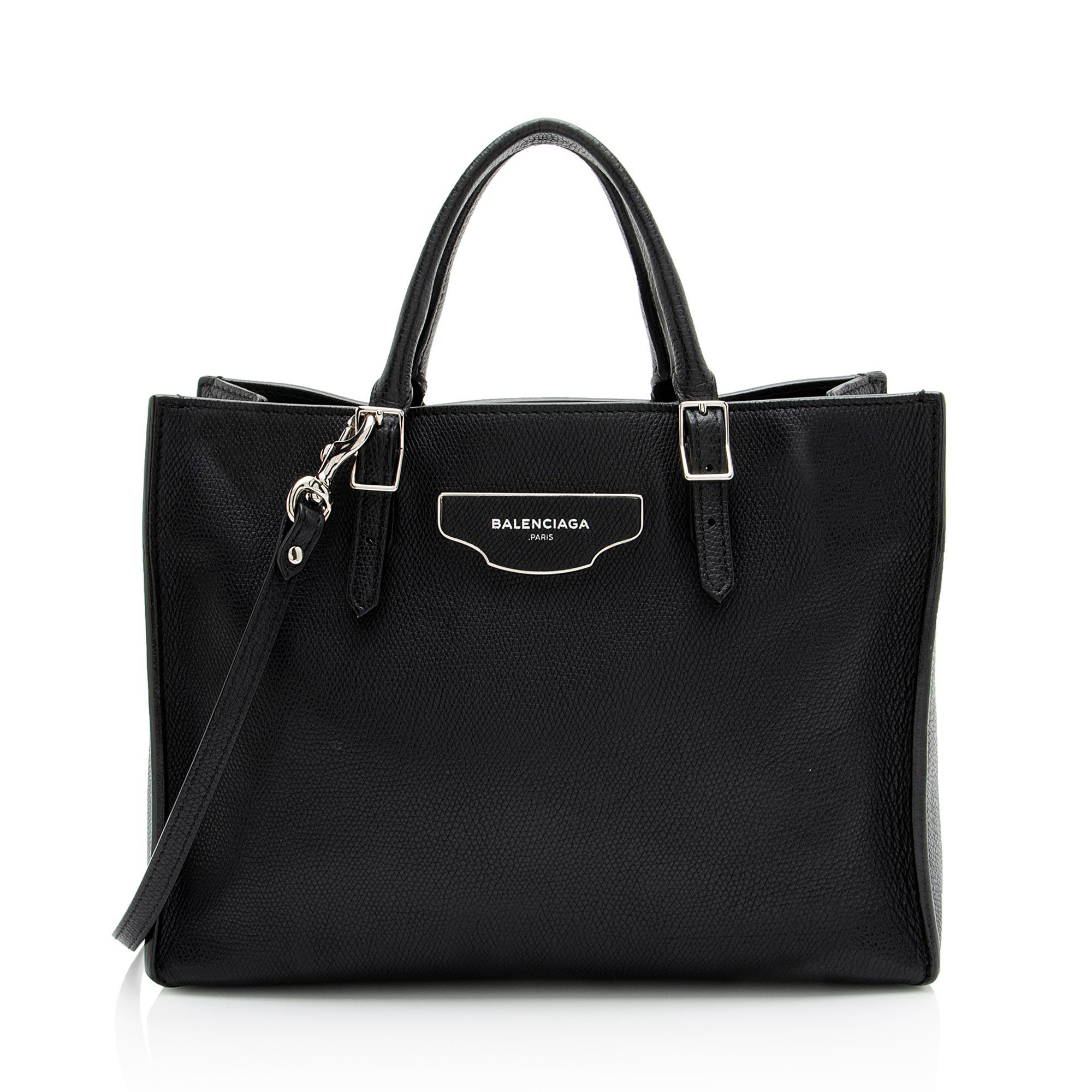 Papier leather tote
