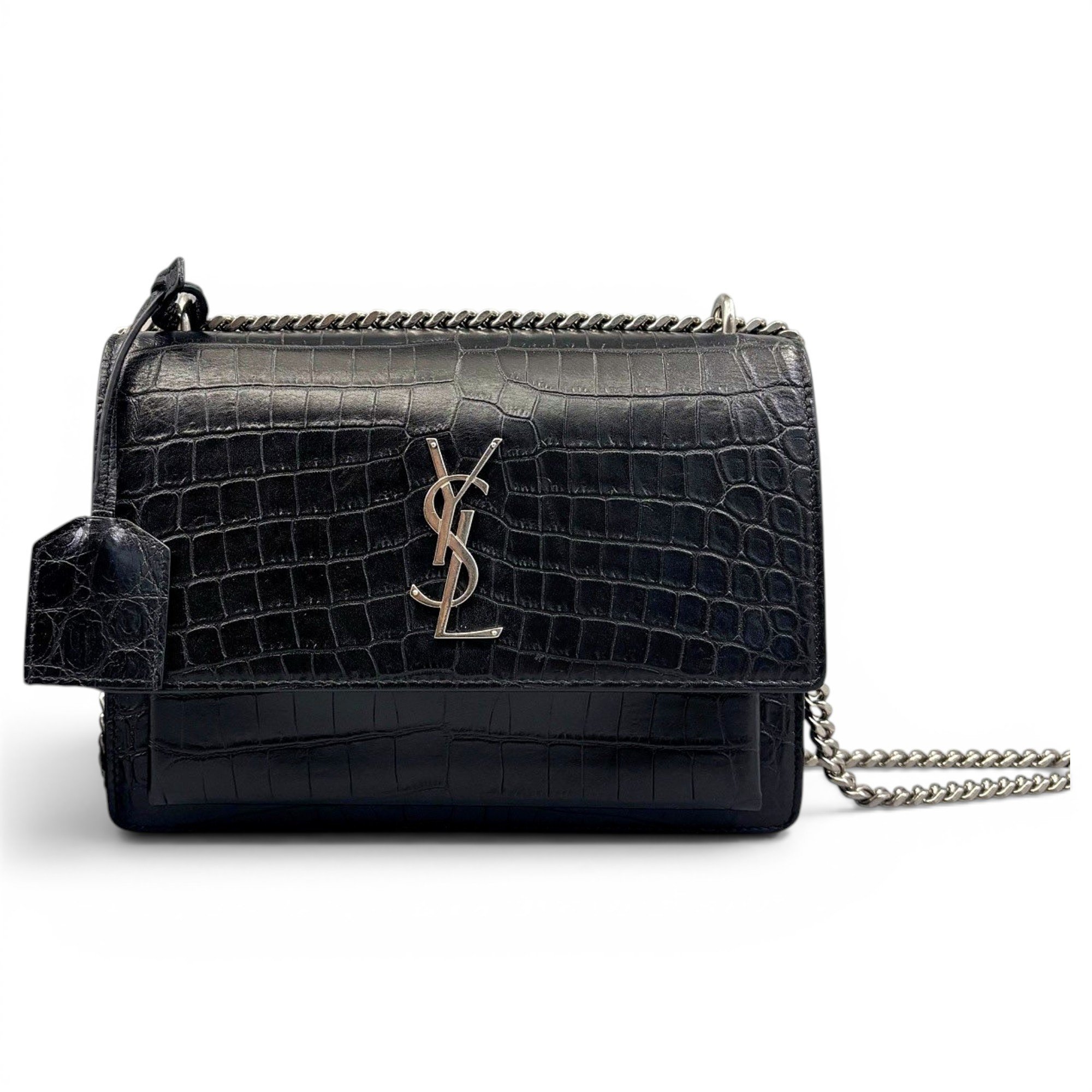 Sunset leather handbag
