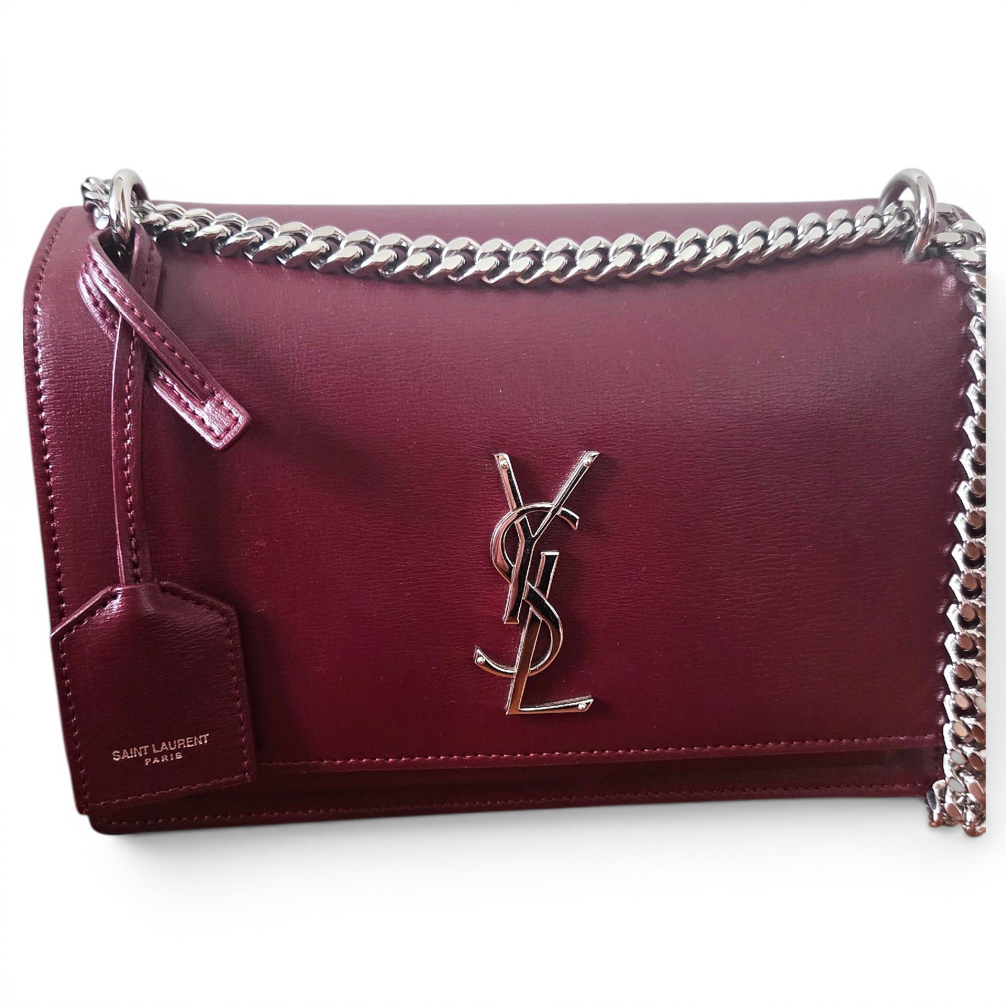 Sunset leather handbag