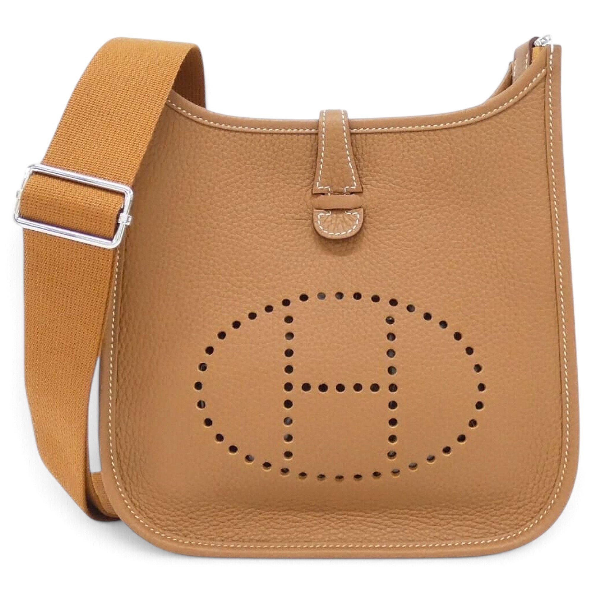 Evelyne leather handbag