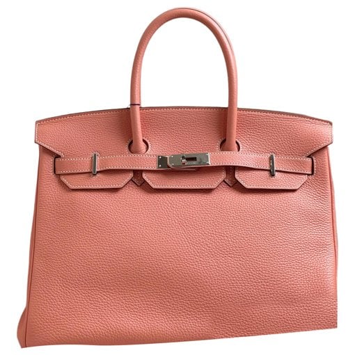 Birkin 35 leather handbag