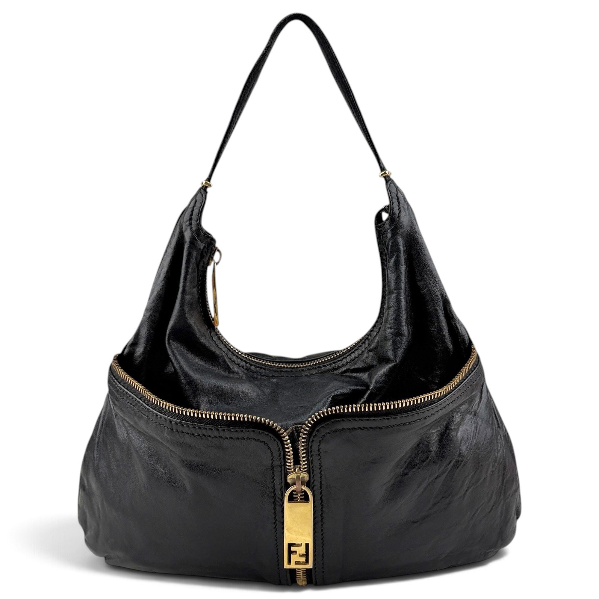 Leather handbag
