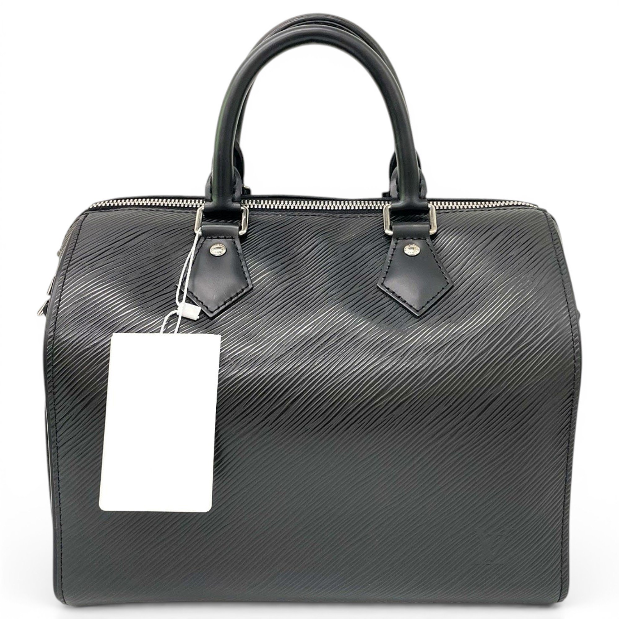 Speedy leather handbag