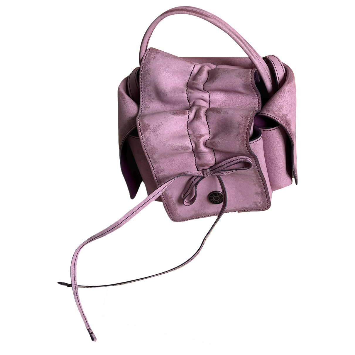 Multipocket leather handbag