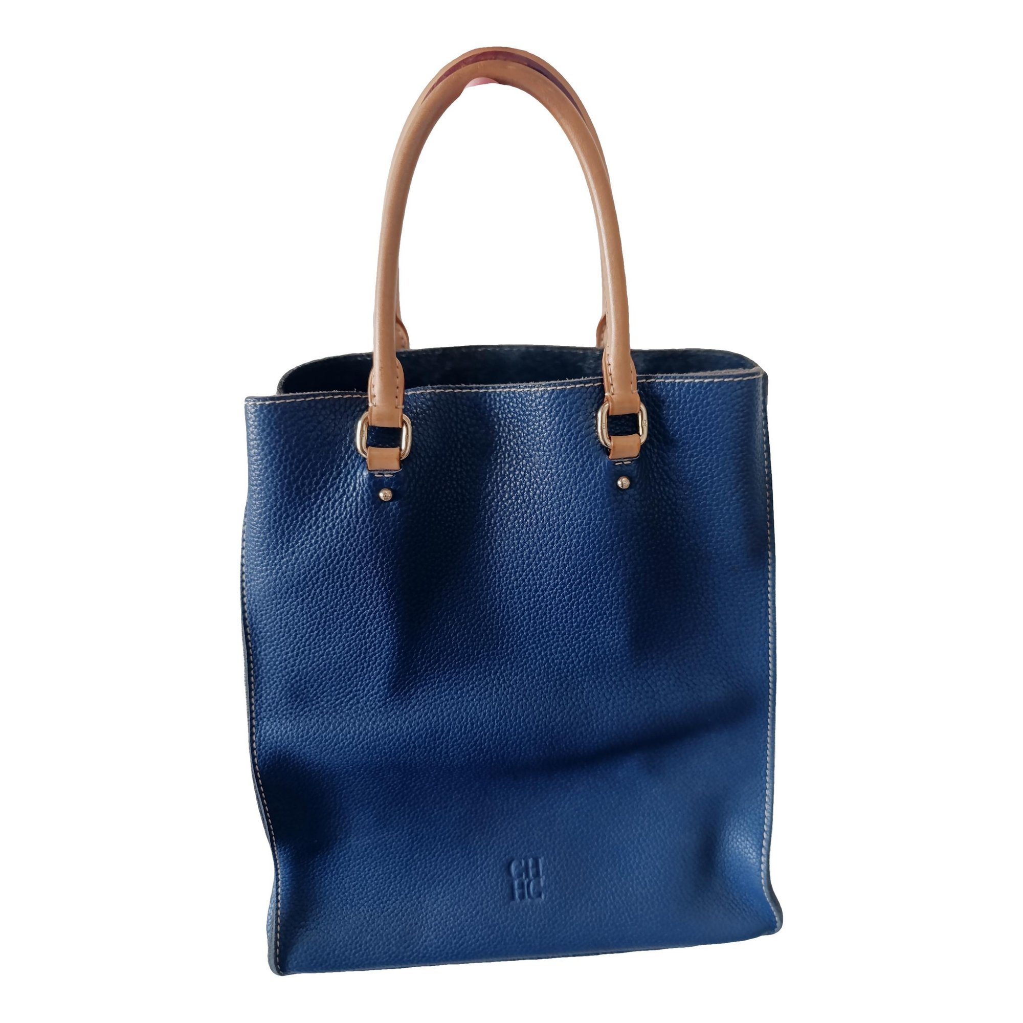 Leather tote