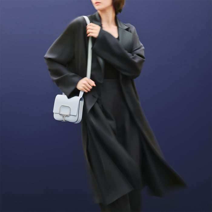 Bleu Indigo Hermès Della Cavalleria Mini Bag II