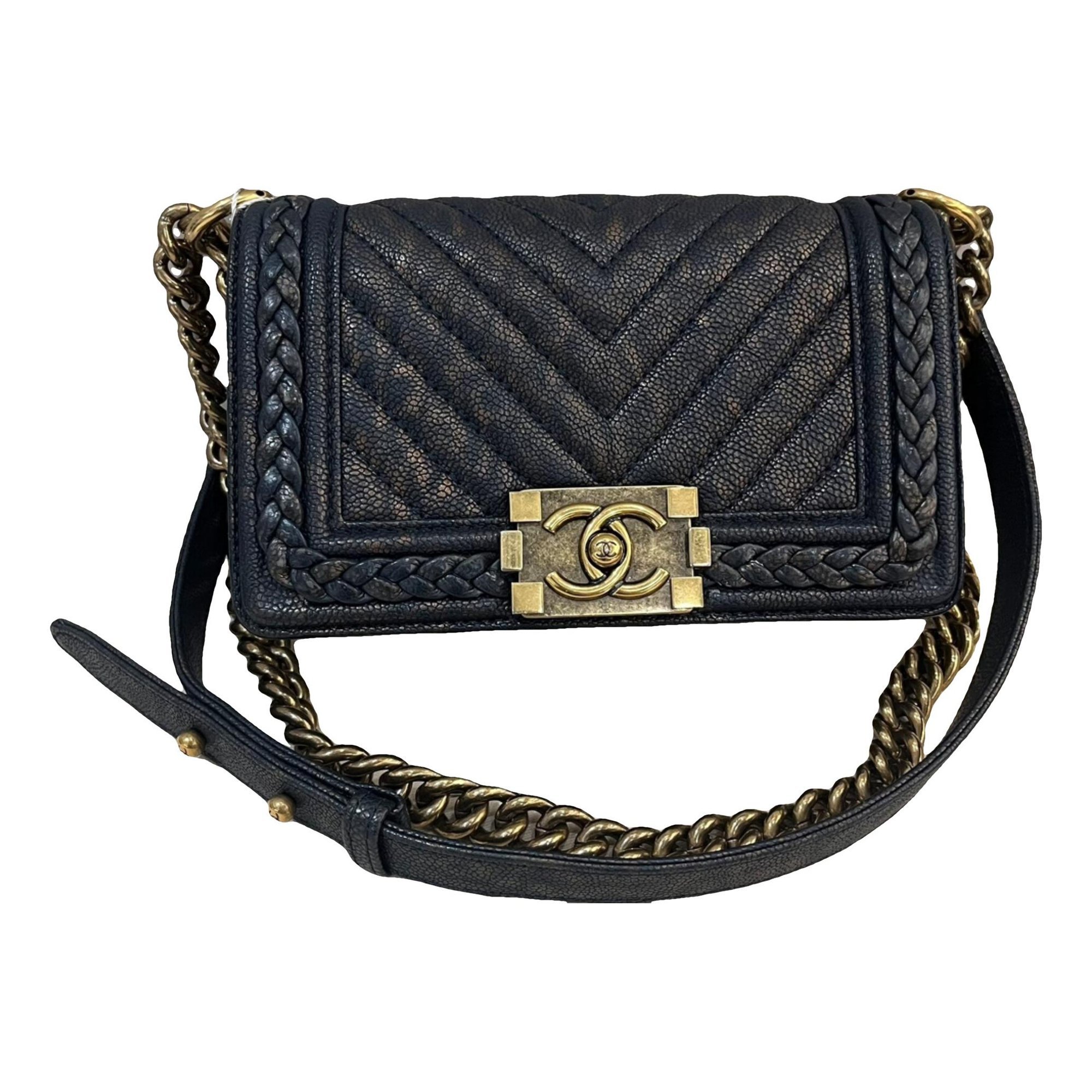 Boy leather crossbody bag