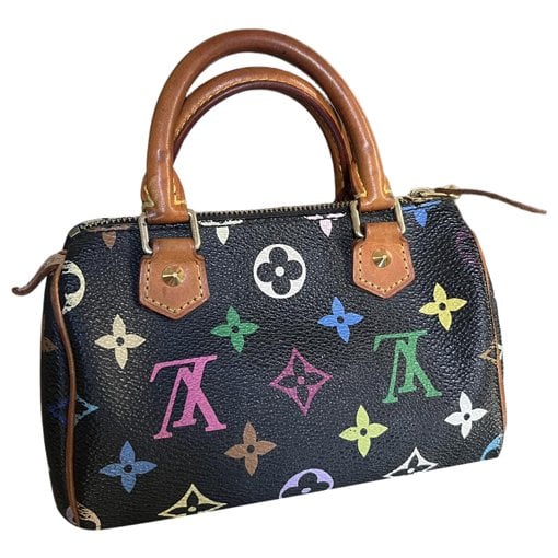 Nano Speedy / Mini HL leather handbag
