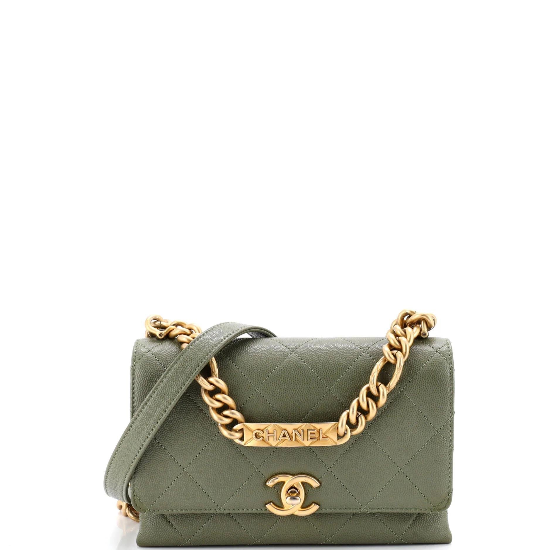 Leather crossbody bag