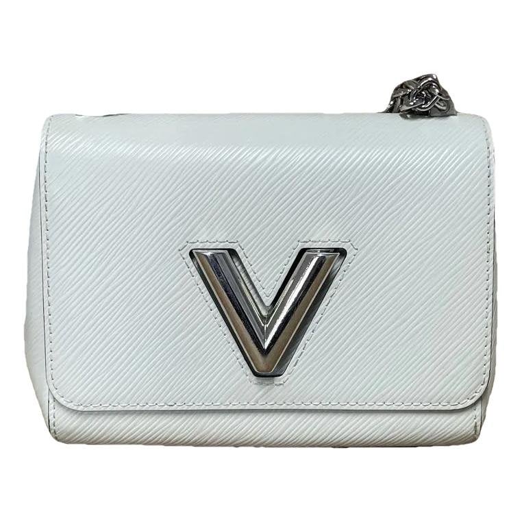 Twist leather handbag