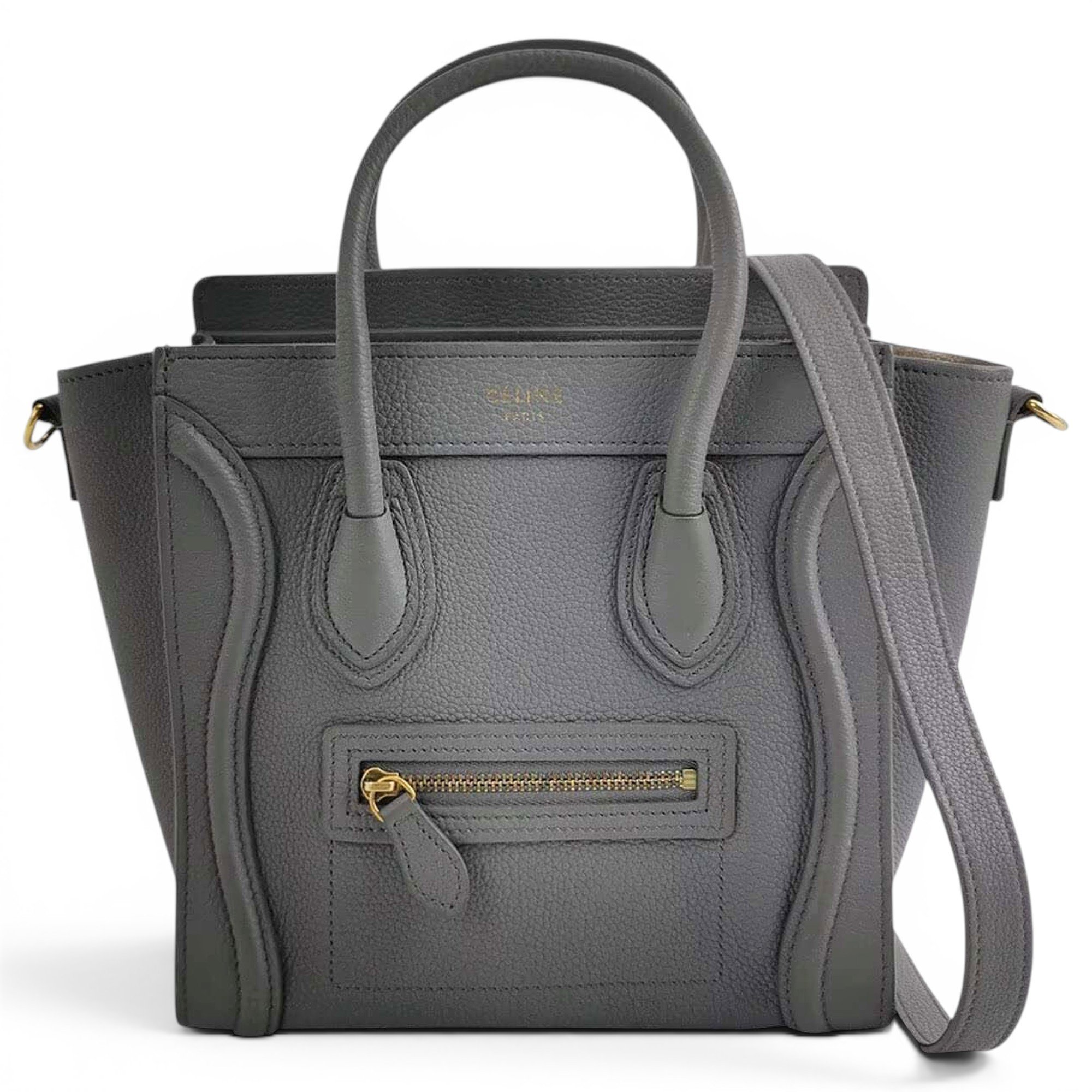 Luggage leather handbag
