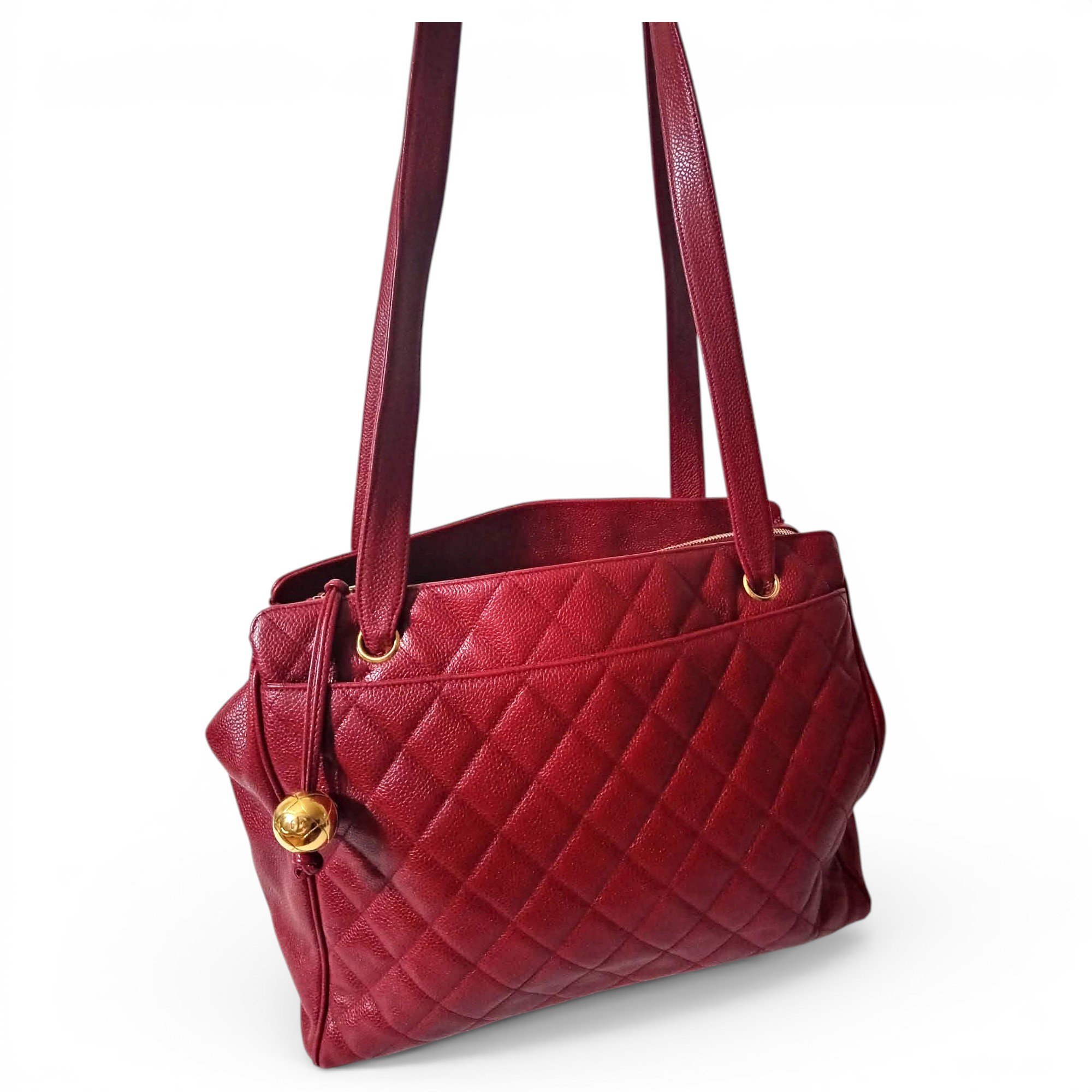 Leather handbag