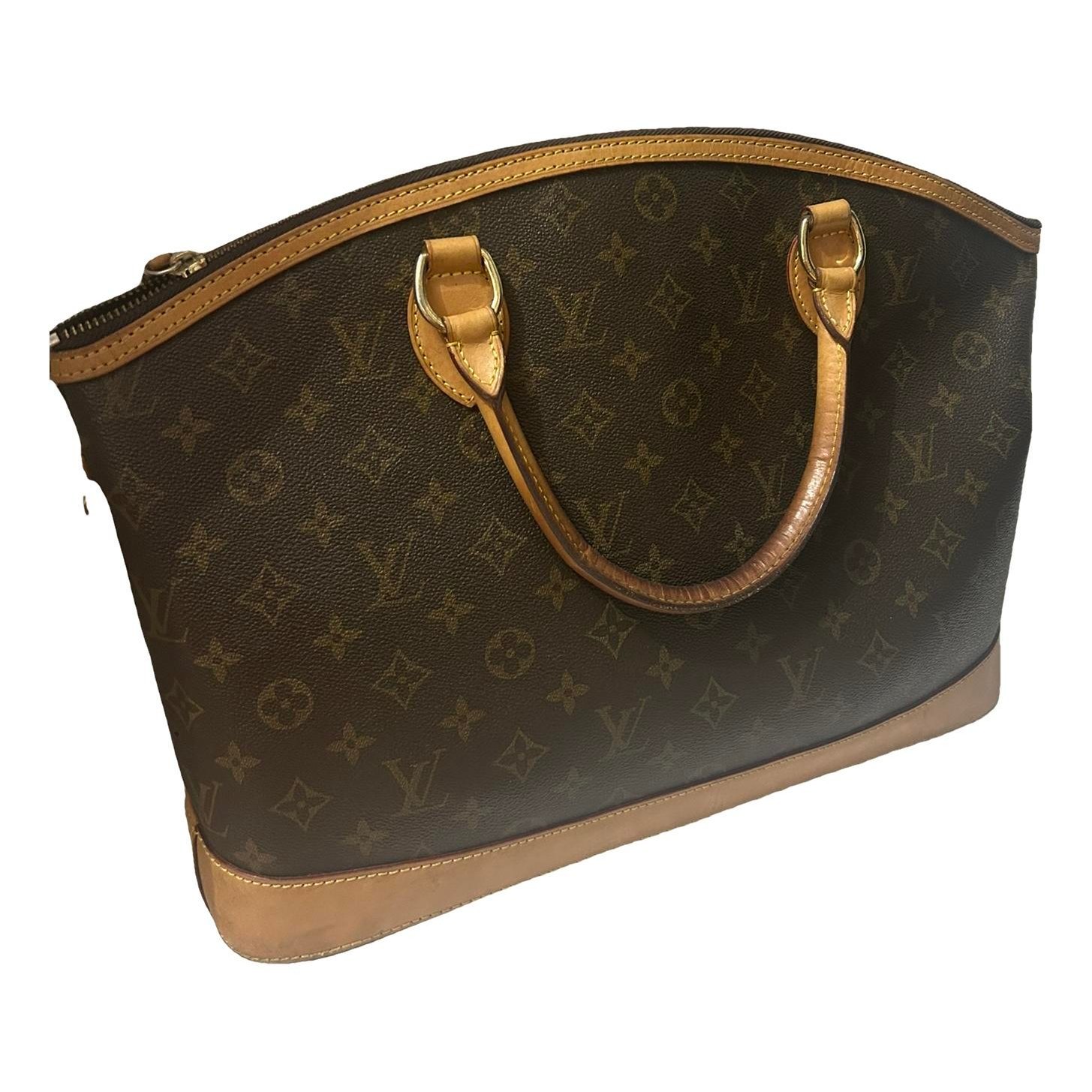 Lockit Vertical patent leather handbag